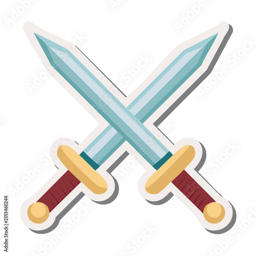 Two Crossed Swords Icon