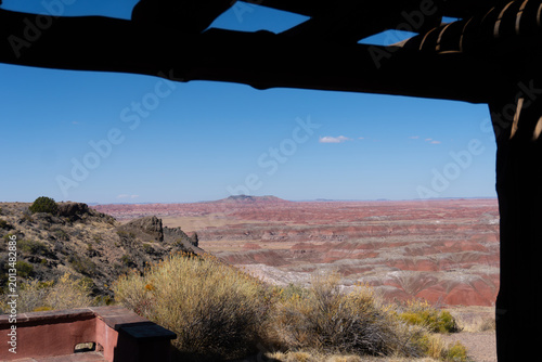 Quadro em tela Petrified Forest National Park in Arizona