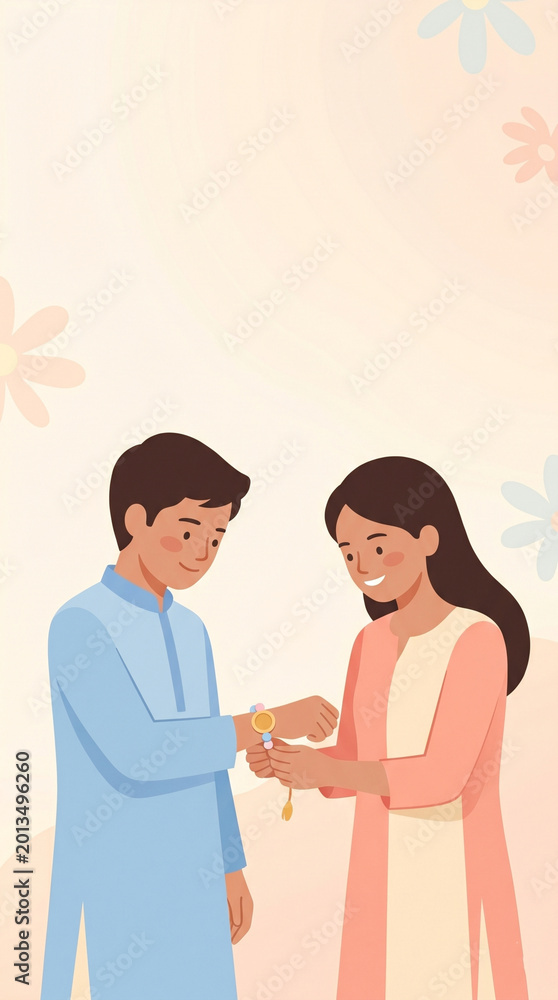 Obraz premium Raksha Bandhan