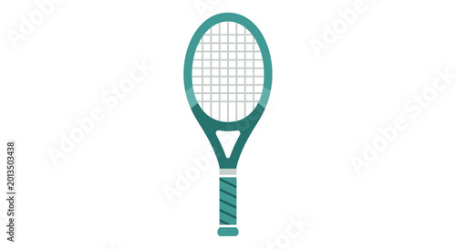 Bilde på lerret Tennis Racket Sports Equipment Closeup.