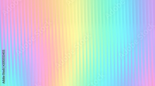 Vibrant rainbow colored gradient background with vertical lines pattern