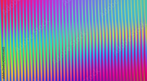 Vibrant rainbow colored striped gradient background texture pattern