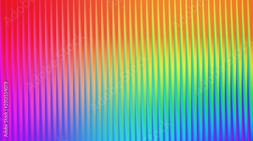 Vibrant rainbow colored gradient background with vertical lines pattern