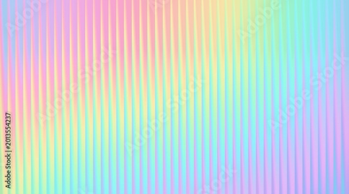 Vibrant rainbow colored gradient background with vertical lines pattern