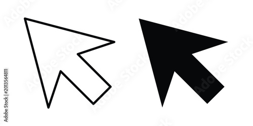 Free Download Cursor icon vector concept set - GFXLoad