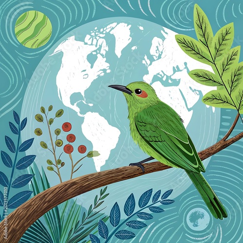 bird on a branch