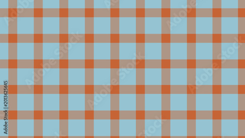 Photography Bold teal and earthy orange brown stripes interlace to form a striking large sca