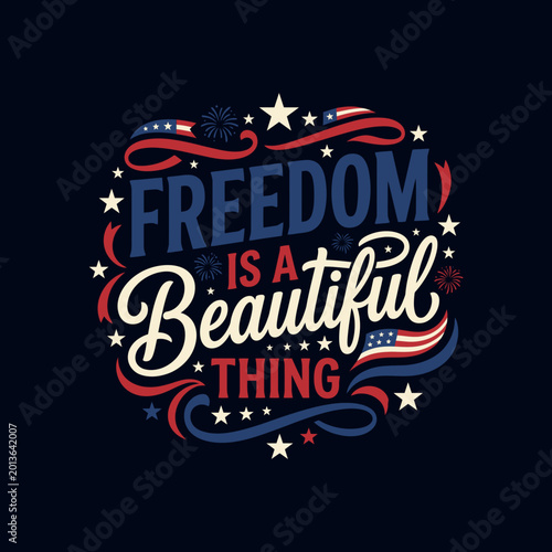 American Independence Day T Shirt Design