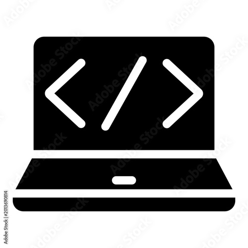 Photos Development icon vector