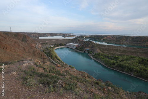 The Kapshagay Hydroelectric Power Station is one of the largest hydroelectric power stations in Kazakhstan, located on the Ili River in the city of Konayev in the Almaty region.