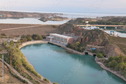 The Kapshagay Hydroelectric Power Station is one of the largest hydroelectric power stations in Kazakhstan, located on the Ili River in the city of Konayev in the Almaty region.