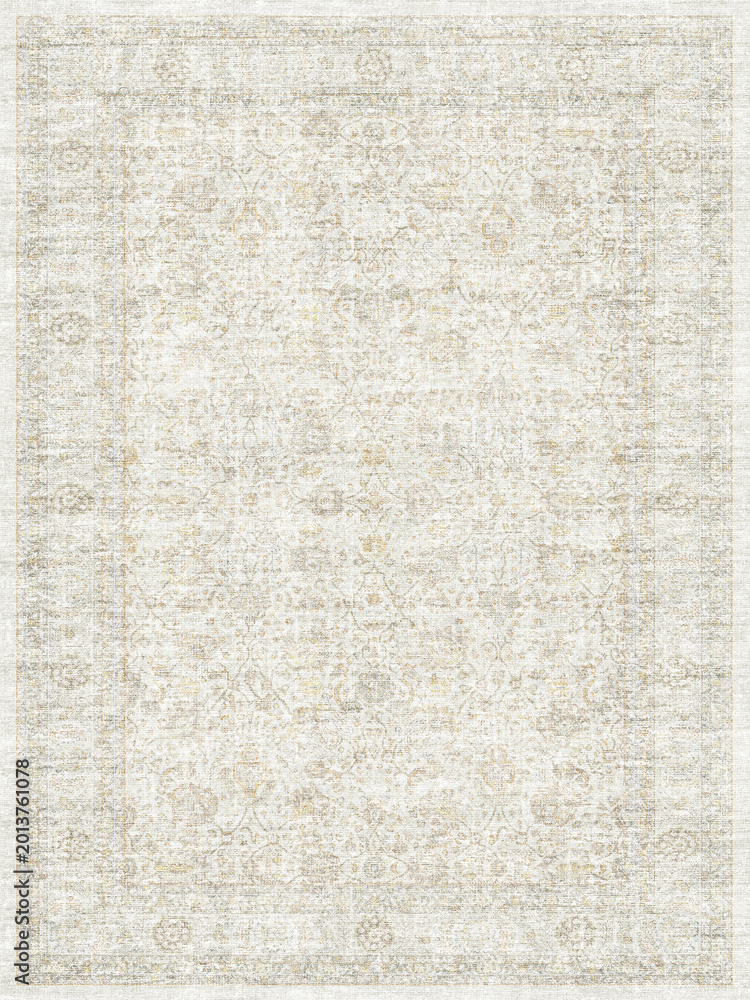 Fototapeta premium Digital textured modern rug, classic carpet , traditional rug ,textile flooring rug , covering floor , mat , runner ,carpet pattern , sublimatation design , direct printing design,vintage 