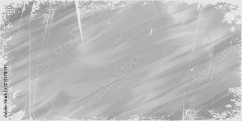 Tableau sur toile A smooth black and white grunge paper texture design featuring a soft gray backd