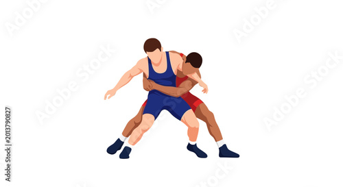 Fotografie Wrestling Match