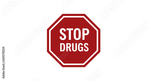 Photos Stop Drugs Sign