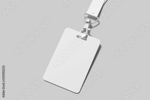 Cuadro en lienzo ID Card Blank Mockup