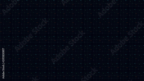 Canvastavla Dark background with subtle repeating geometric pattern Vector
