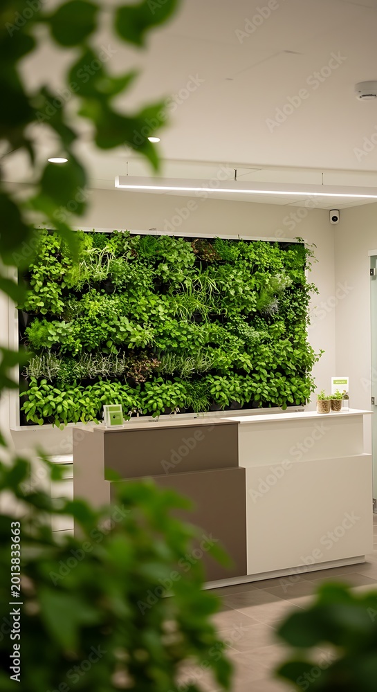 Fototapeta premium Living Wall's Embrace