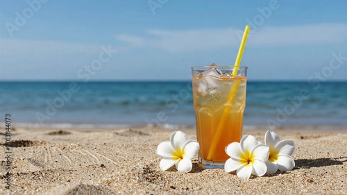 cocktail on the beach