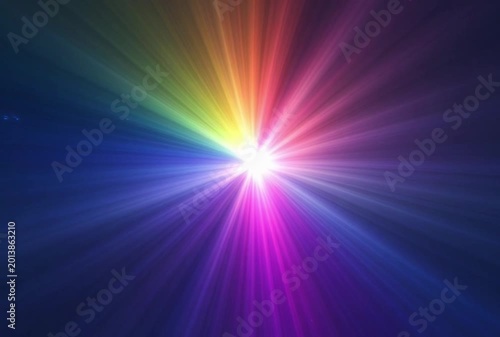 abstract background with rays