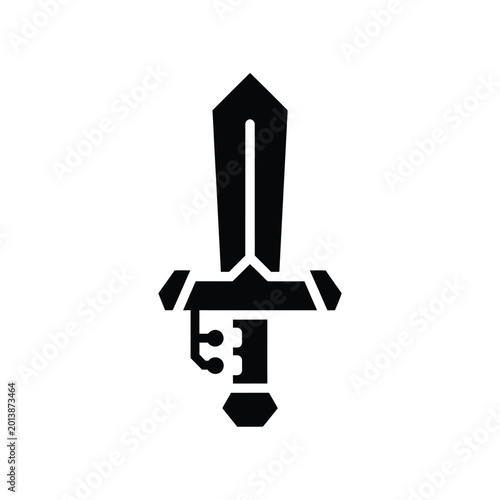 Black Film Camera Dolly Icon Minimalist Cinematography and Videography Symbol for Media Production