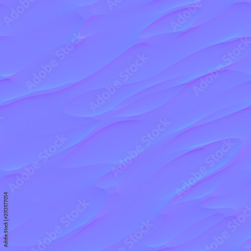 Soft Fluid Waves Normal Map