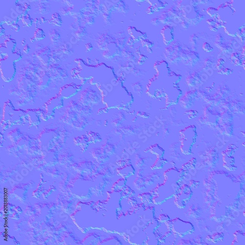Weathered Cliff Rock Normal Map Texture