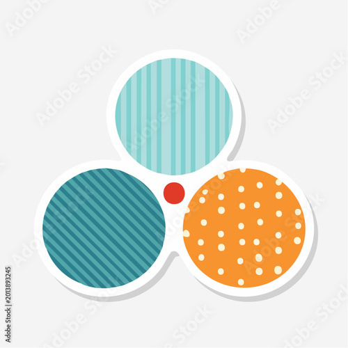 Abstract Circles with Patterns