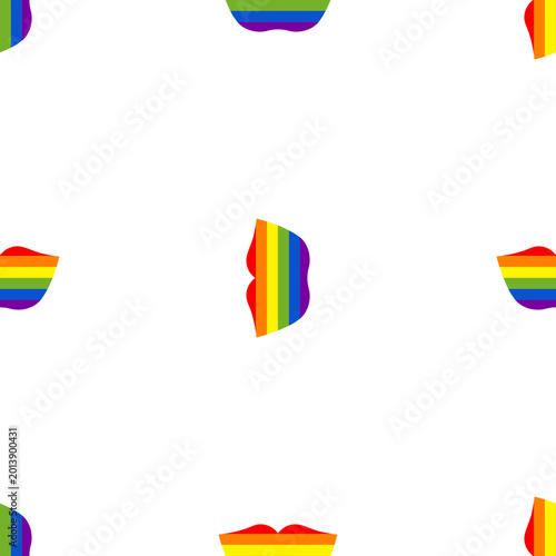 Free Download Rainbow heart shapes representing pride month isolated on a transparent background - GFXLoad