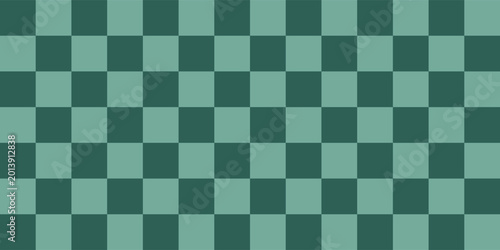 Photos Checkerboard seamless vector repeat pattern in tonal teal greens