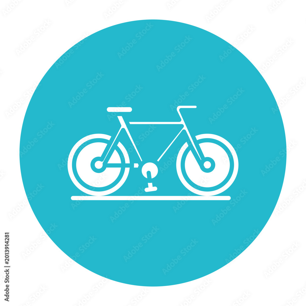 Fototapeta premium Bicycle Icon