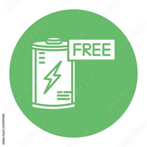 Photos Free Charging Icon