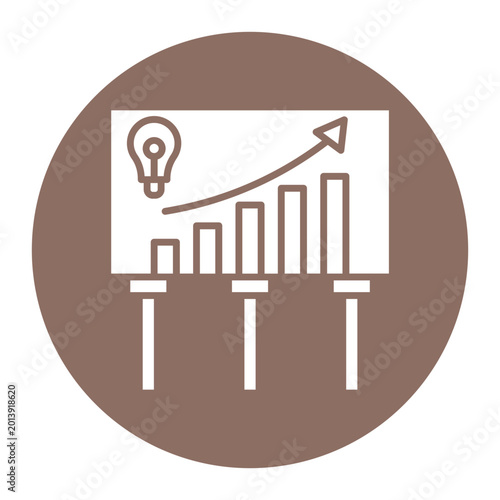 Canvas Print Pitch Icon