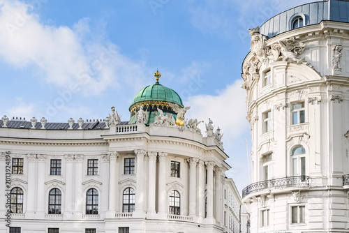 View of the buildings in Vienna