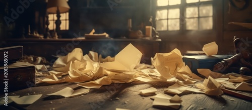 Uncover the secrets hidden within the remnants of a scholar’s frantic pursuit of knowledge.