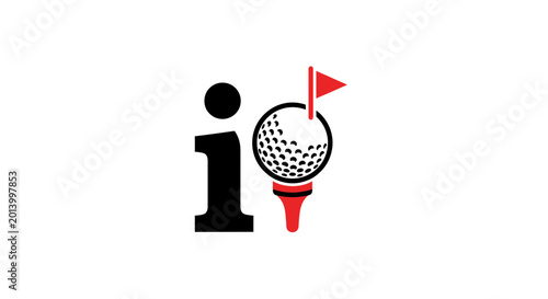 Creative Golf Visualizations With Iconic Symbolism Representing Information and Sport Achievement
