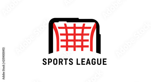 Distinctive Sports League Emblem in Playful Design for Branding and Marketing Visuals
