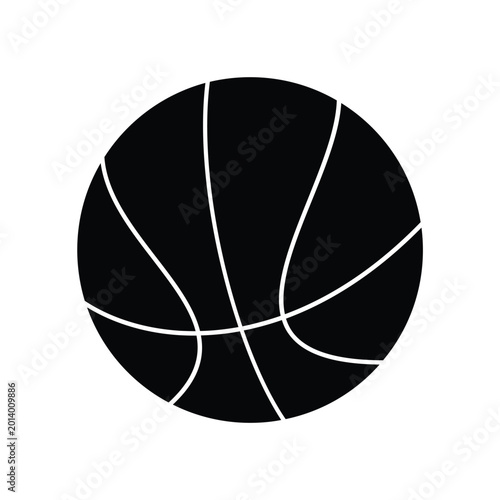 Basketball silhouettes Vector player Illustration.
