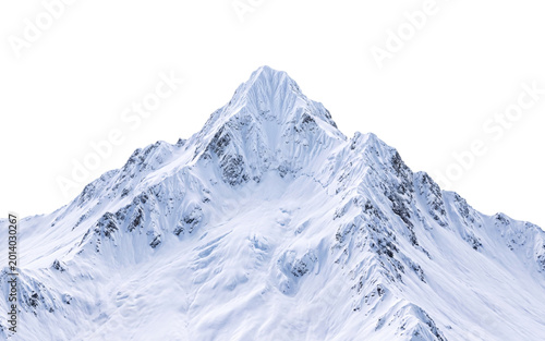 Snowy mountain peak png