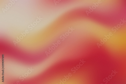 Bild auf Leinwand Abstract Gradient Swirls of Red and Yellow with Soft Texture
