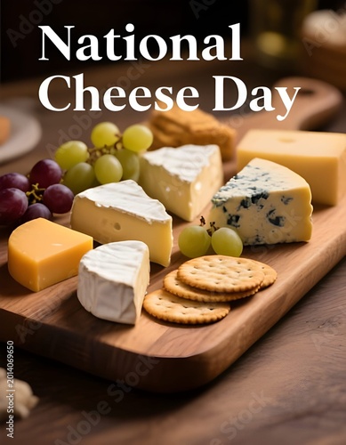 Gourmet Cheese Board Celebration for National Cheese Day