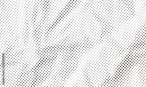Halftone crumpled paper texture with wrinkled rough surface and grainy distressed folds, white creased sheet background in vintage comic pop art style for poster, cover, print and collage design