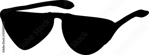 sketch hand drawn Sunglasses 
