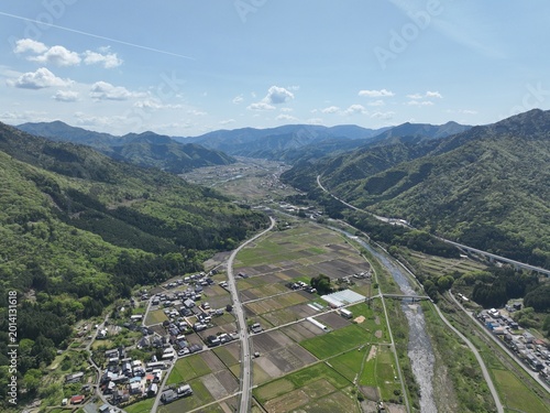 兵庫県　竹田城跡から見る風景