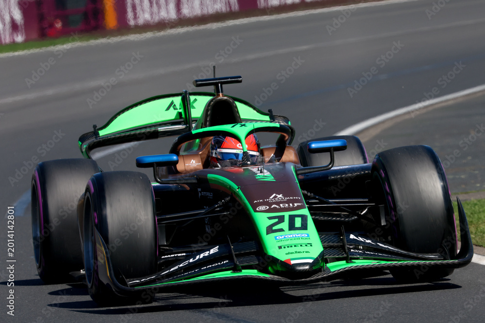 Naklejka premium 2026 Formula 1 Australian Grand Prix - F2 practice