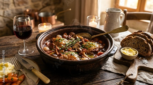 Beef stew dinner