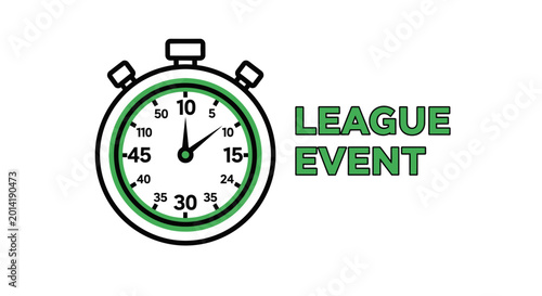 League Event Timing: A Visual Depiction Of Speed And Time For Any Competition