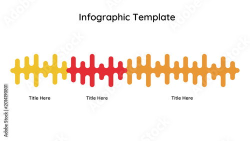 wave vector diagram infographic template