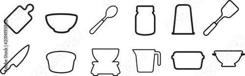 Obraz na plátně Eight black silhouette house icons real estate and property concepts