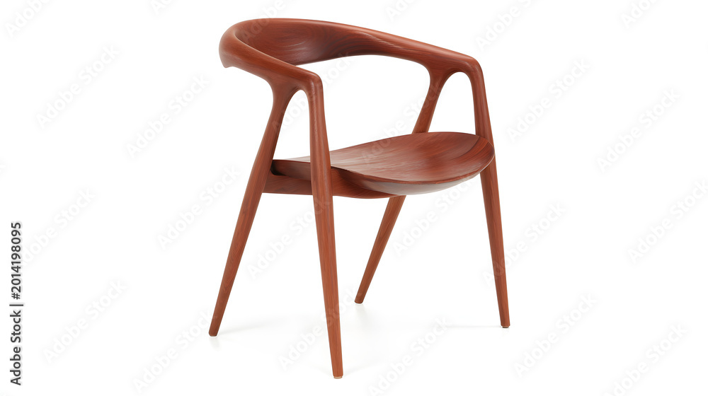 Fototapeta premium Wood Dining Chair